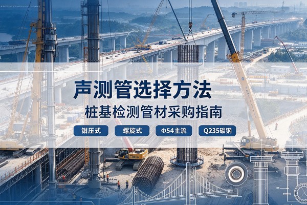 乐至声测管选型标准